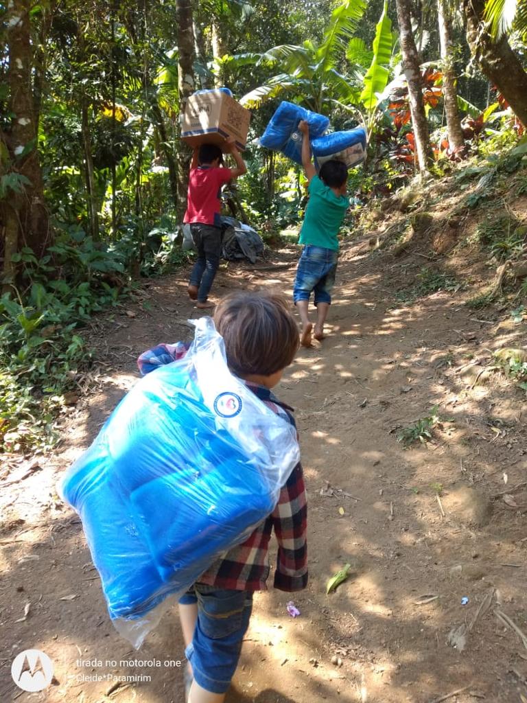 Fundo Social Continua Entregas Em Aldeias De Mongagu Prefeitura