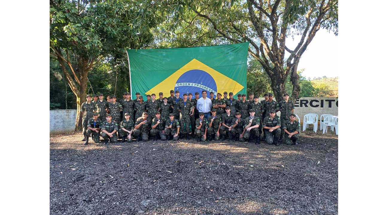 Tiro de Guerra de Pedreira comemora 4 anos de fundação e o Dia do