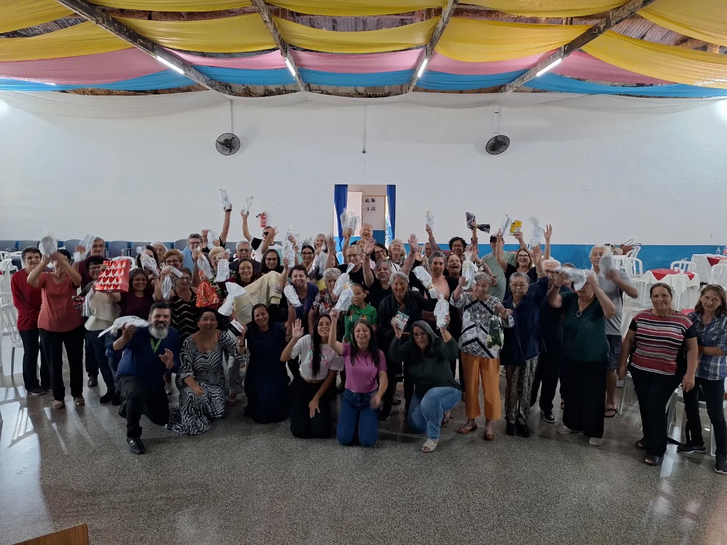 Fundo Social promove almoço de confraternização para o Grupo Viver Feliz 2 Fundo Social promove almoço de confraternização para o Grupo Viver Feliz