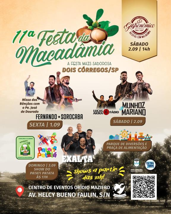 A Festa Da Macad Mia Est Chegando Prefeitura De Dois C Rregos