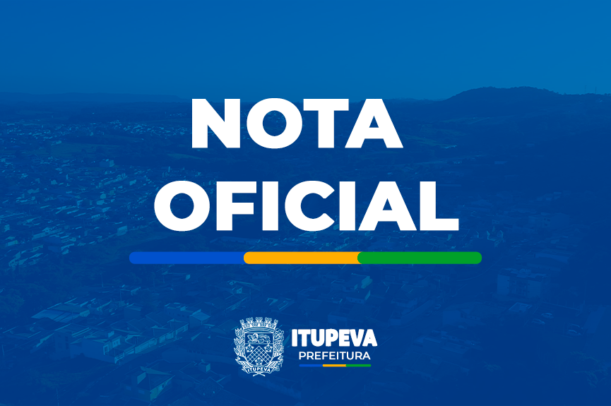 Nota Oficial Prefeitura De Itupeva