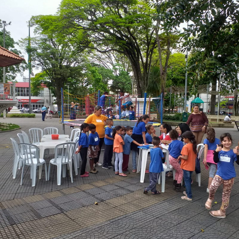 Atividades recreativas marcam Semana da Criança em Caçapava