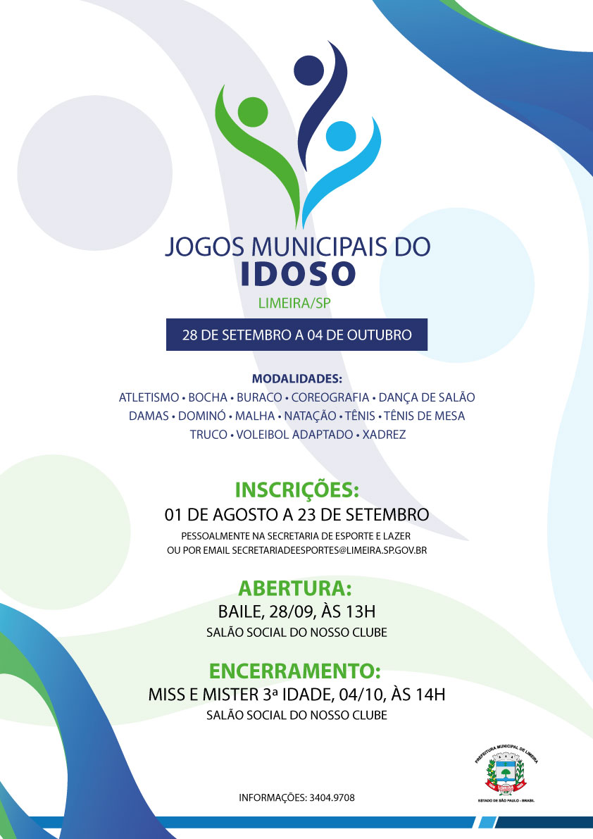 secretaria de esportes e lazer i jogos municipais do idoso/viva mais