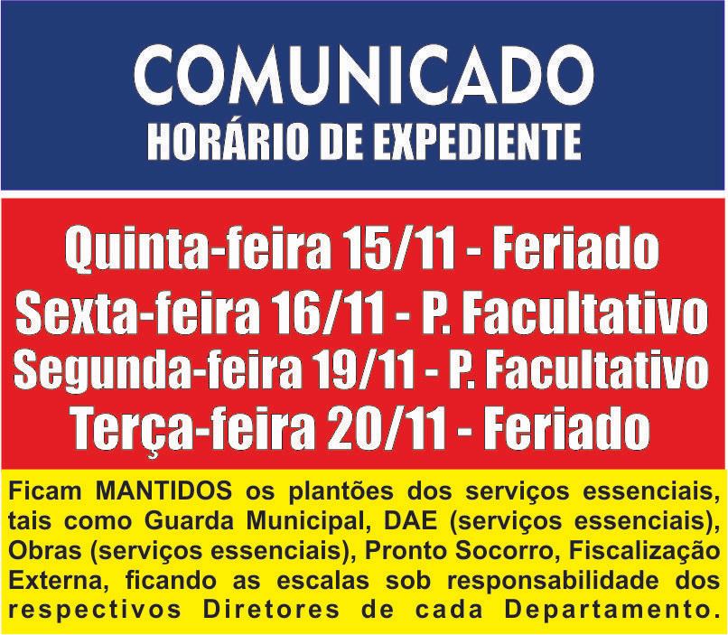 Horário Expediente