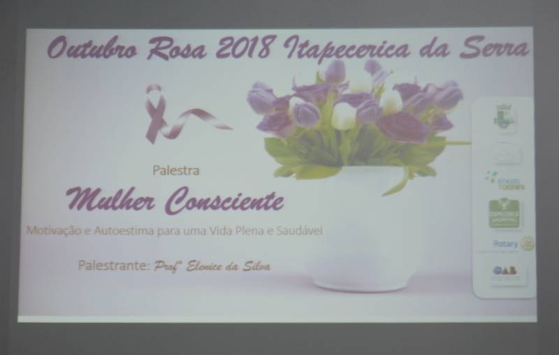 Palestras Outubro Rosa