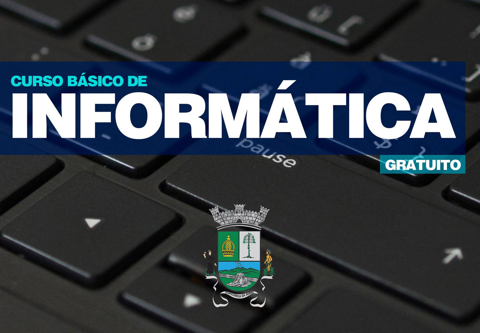 Prefeitura segue com inscrições para o curso de Informática Básica
