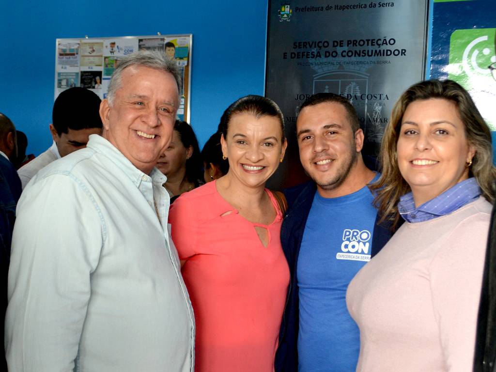 Prefeito Jorge Costa inaugura nova sede do Procon no centro de Itapecerica