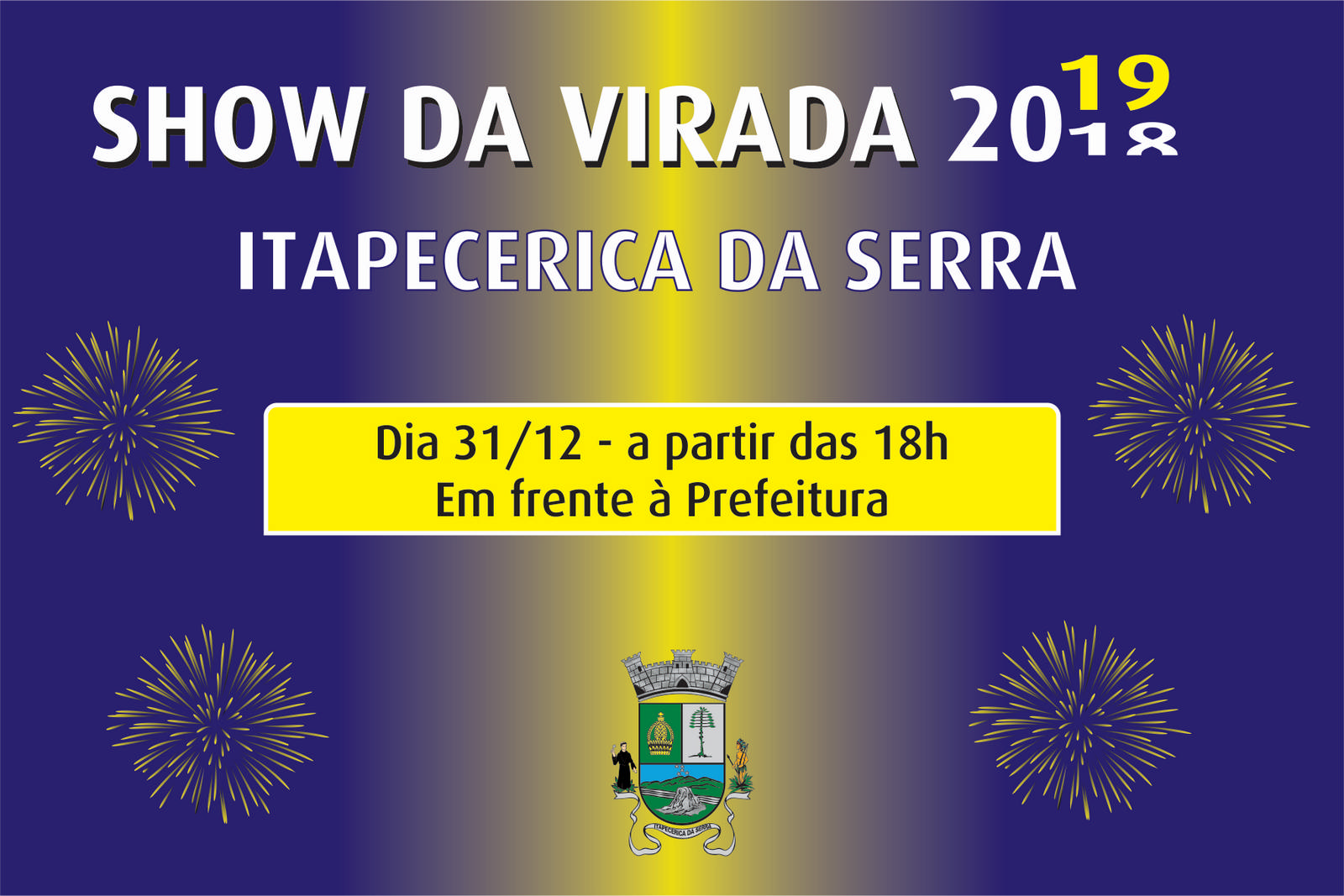Show da Virada terá dança, música sertaneja, rock, hip-hop e muito mais; confira