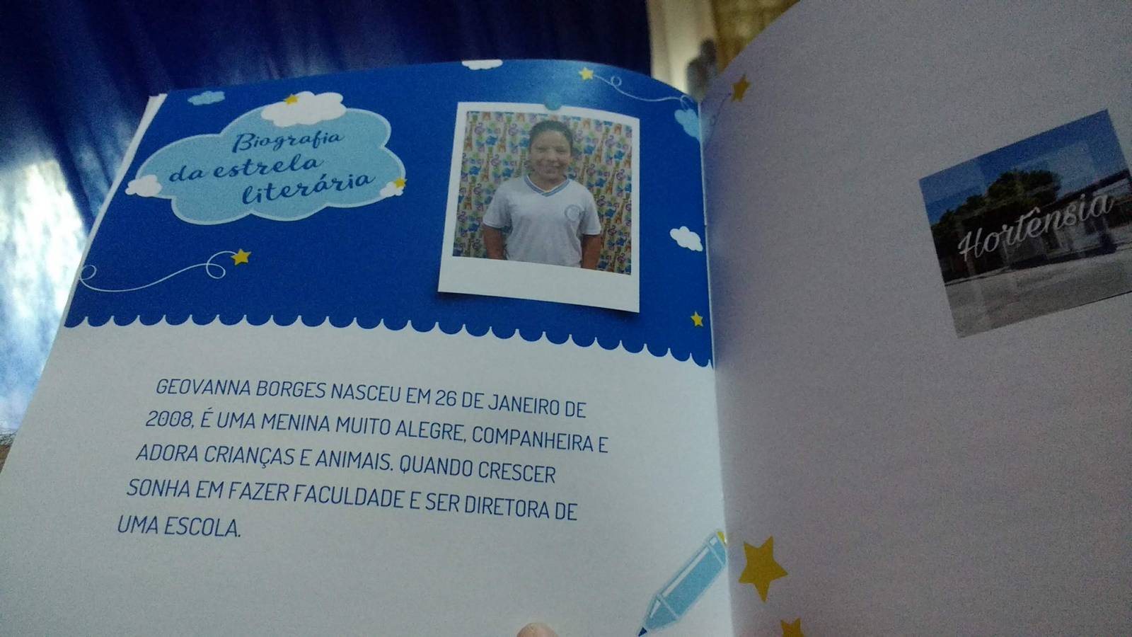 Lançamento Livro Alunos EM Hortênsia