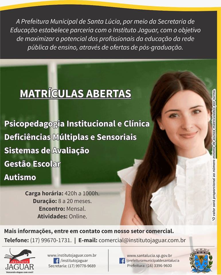 PARCERIA COM INSTITUTO JAGUAR