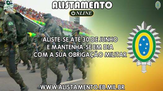 -ESTIVA GERBI TERA ALISTAMENTO MILITAR ONLINE EM 2019-