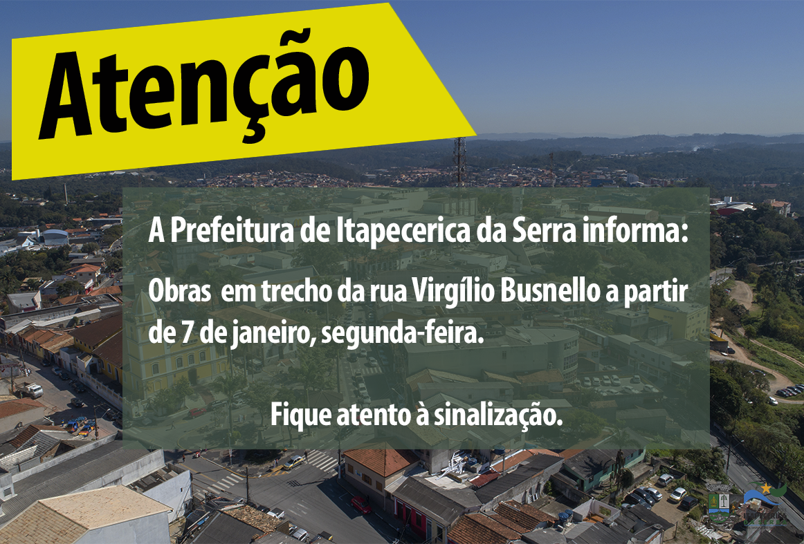 Prefeitura vai recapear trecho da Virgílio Busnello; trânsito na região será alterado para realização da obra
