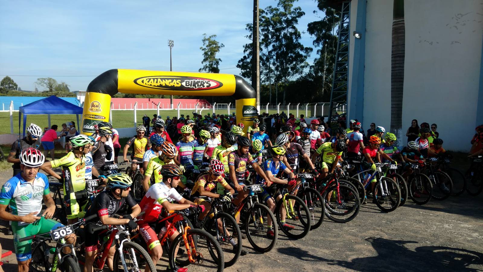 ESTIVA GERBI SEDIA PRIMEIRA ETAPA DO CIRCUITO OPEN KALANGAS BIKERS DE MOUNTAIN BIKE
