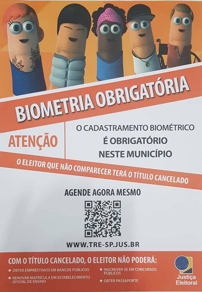 Haverá ônibus para levar a população até a cidade de Rancharia para o Cadastro Biométrico do Título de Eleitor no dia 13 de agosto