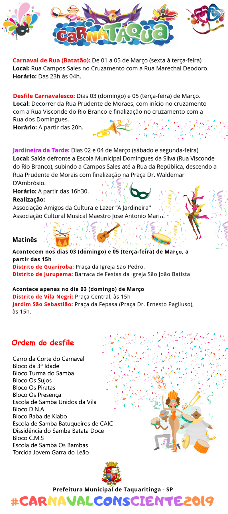 ProgramaçãoCarnaTaqua2019