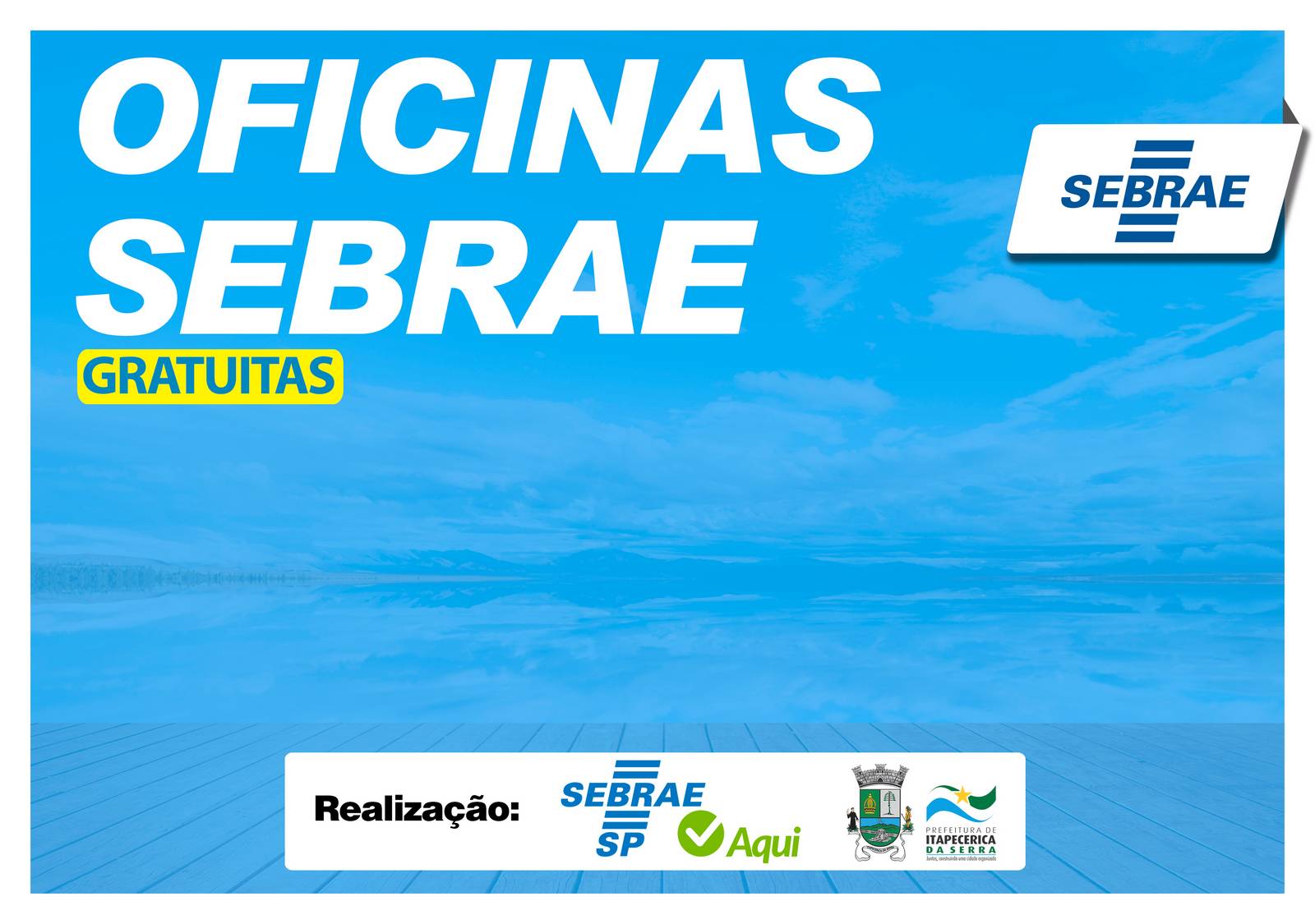 Prefeitura e Sebrae realizam oficinas gratuitas sobre controle financeiro