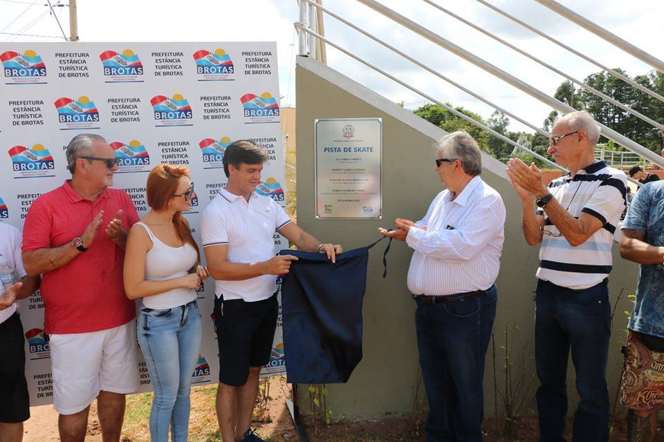 Inaugurada a Pista de Skate do Brotão