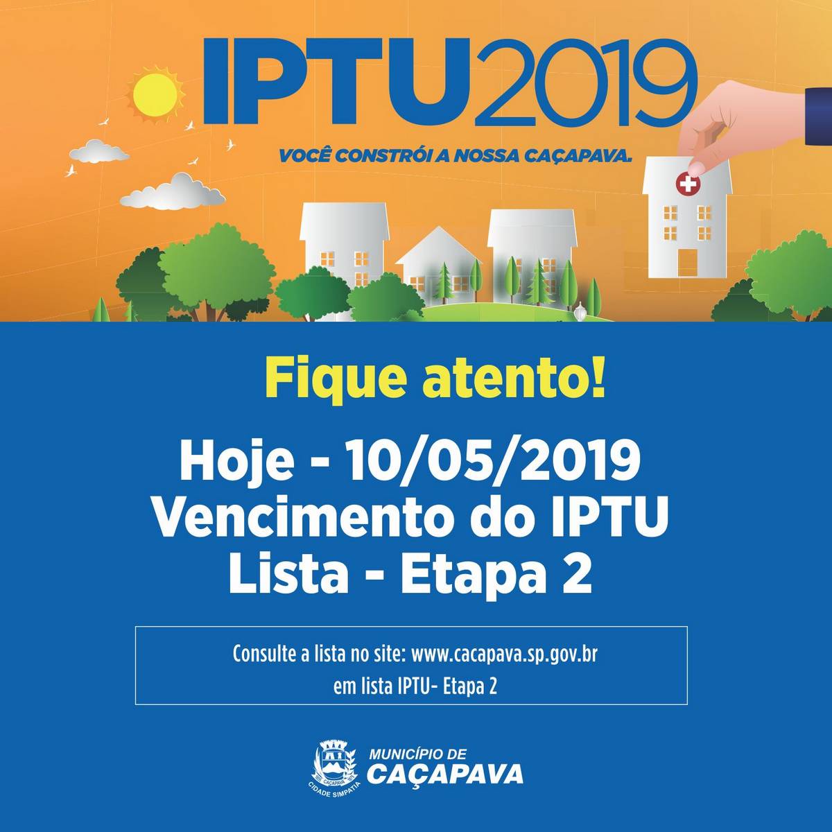 Mantenha o seu IPTU em dia