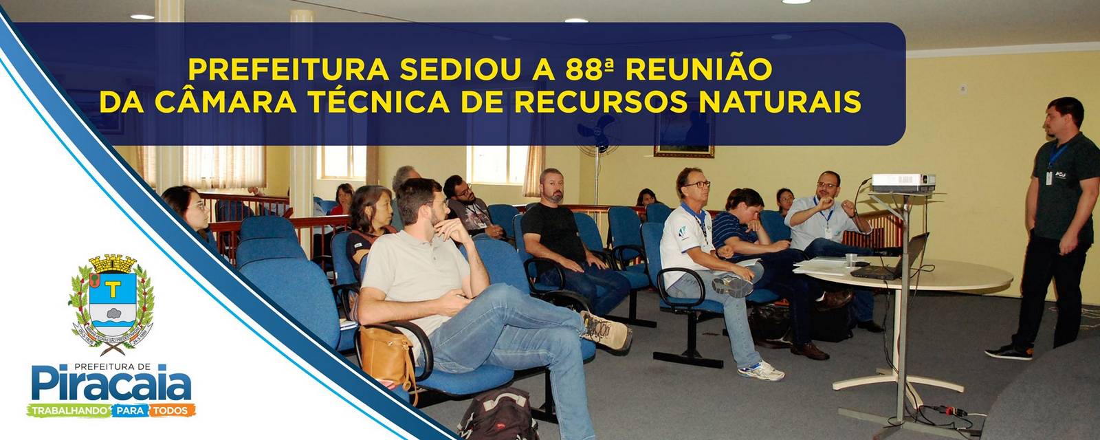 Prefeitura de Piracaia sedia mais uma reunião da Câmara Técnica de Recursos Naturais