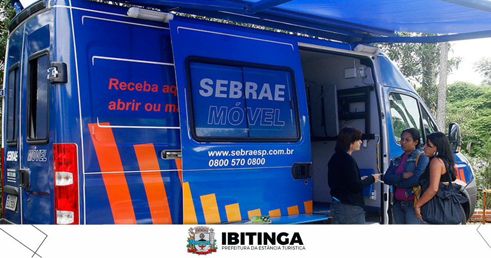 Sebrae Móvel atende Ibitinga nesta quarta-feira (22), na Praça Jorge Tibiriçá