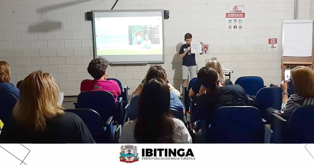 Projeto Crescer recebe a visita de Gabriel Ferrari para dialogar sobre leitura