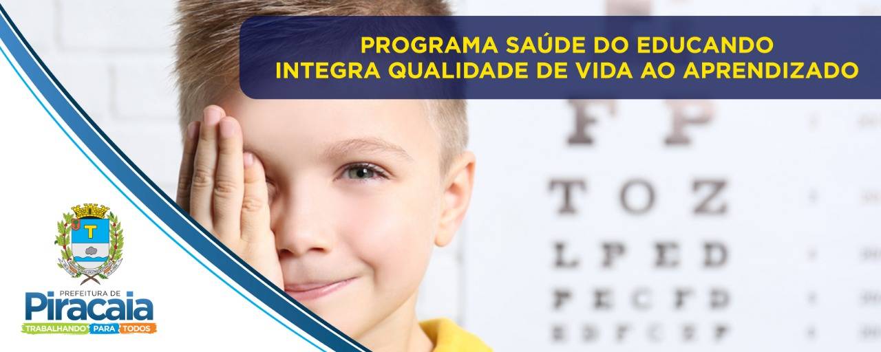Programa Saúde do Educando promove o desenvolvimento dos alunos
