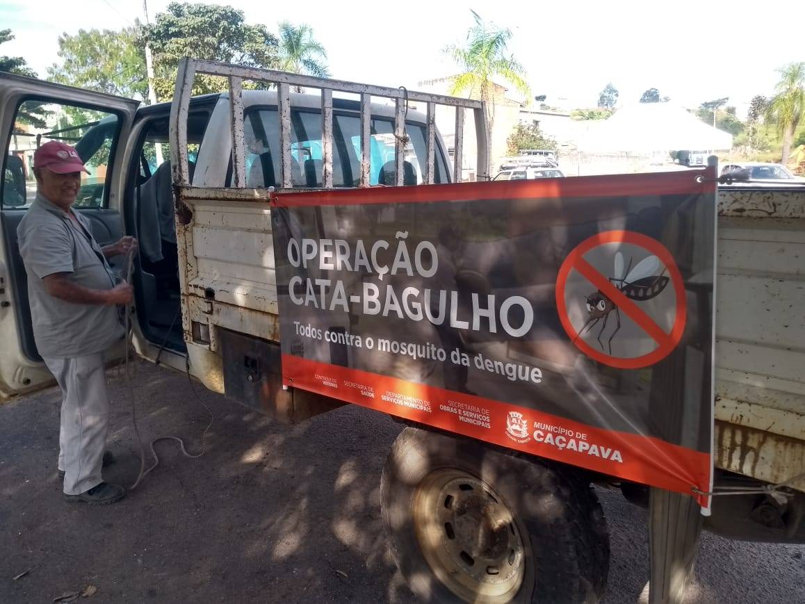 Prefeitura de Caçapava decreta situação de emergência na Saúde para combate à Dengue