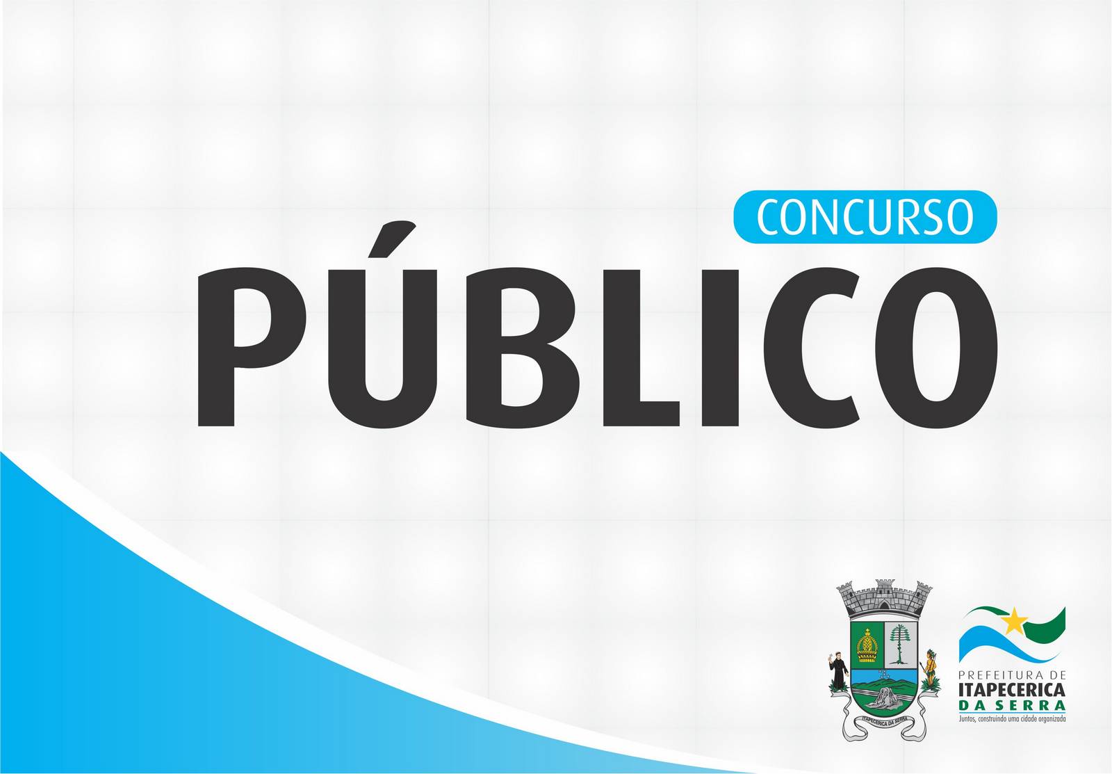 Prefeitura abre concurso com 54 vagas; salários vão de R$ 1.128 a R$ 3.945