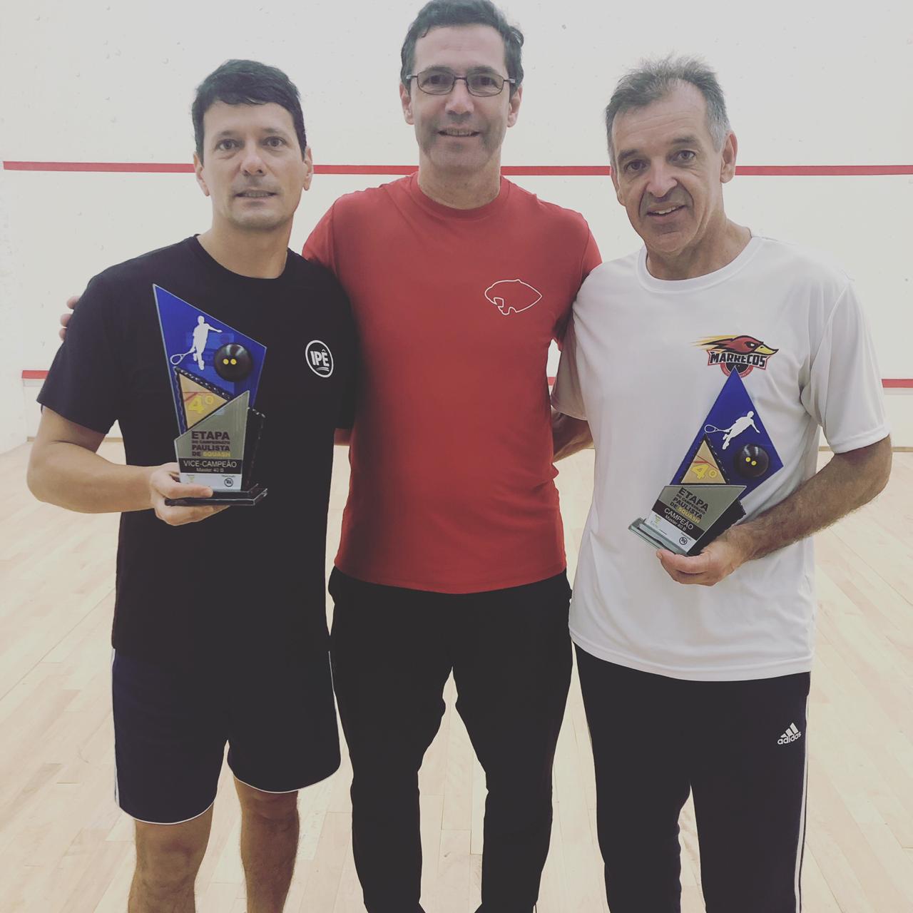 Professor de Caçapava vence quarta etapa do campeonato paulista de squash