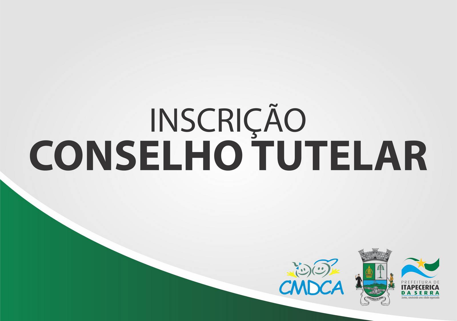 Inscrições para escolha dos membros do Conselho Tutelar seguem até o próximo dia 28