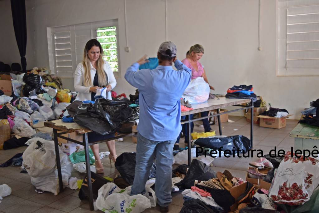 Doação Roupas Cocamar
