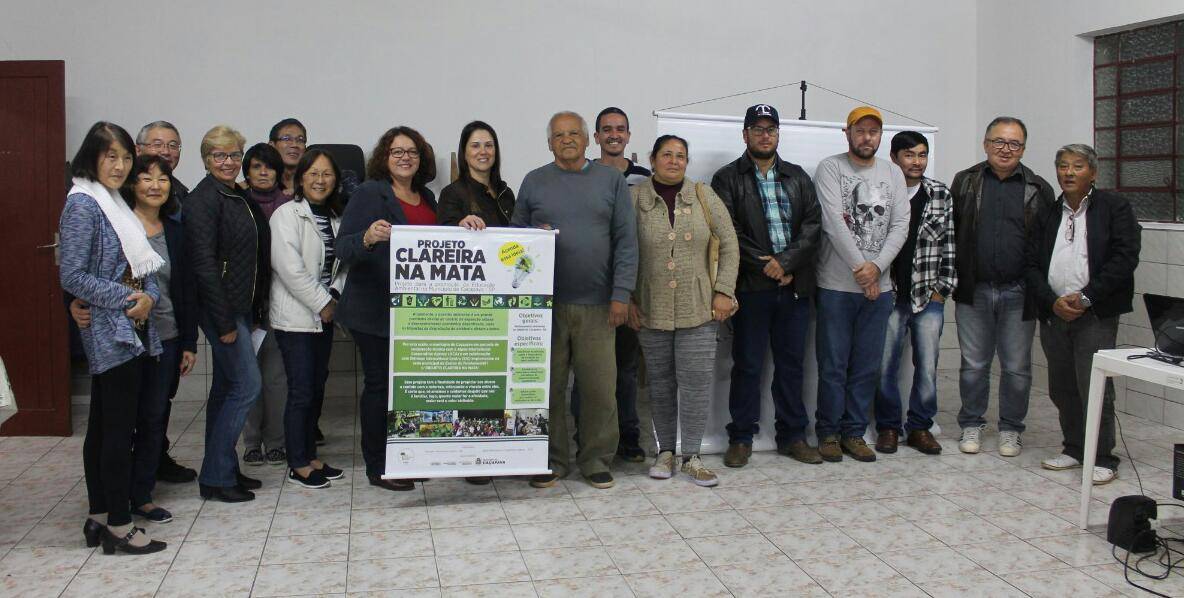 Projeto Clareira da Mata é apresentado para os membros da Associação Cultural Nipo Brasileira em Caçapava