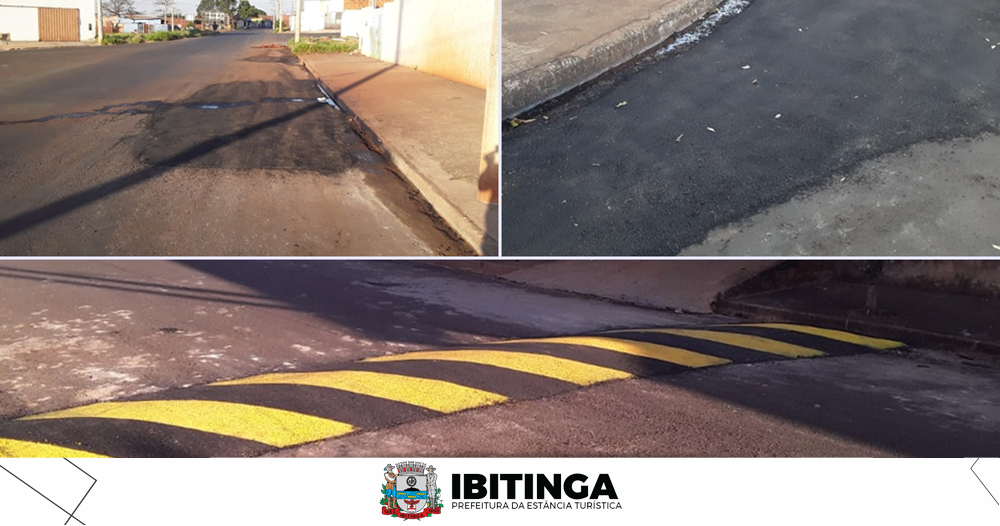 Prefeitura realiza diversos reparos em ruas da cidade de Ibitinga