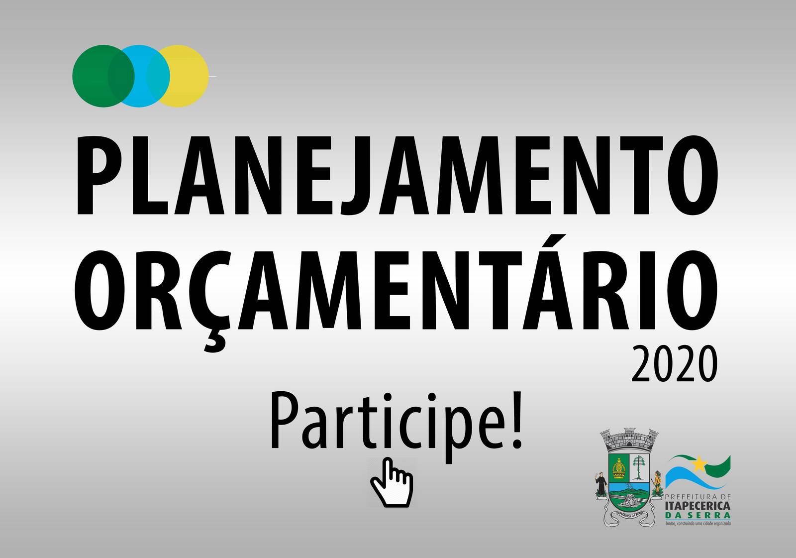 Planejamento Orçamentário 2020: apresente a sua sugestão