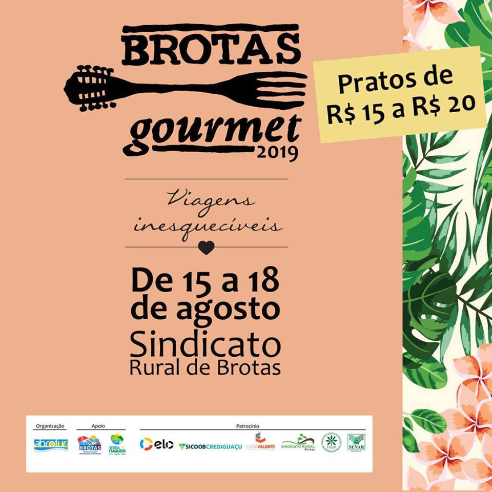 Brotas Gourmet “harmoniza” comida e música