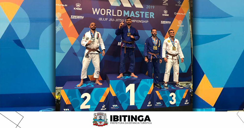 Por Ibitinga, Anilson Claudino faz cinco lutas e se torna campeão mundial de Jiu-Jitsu