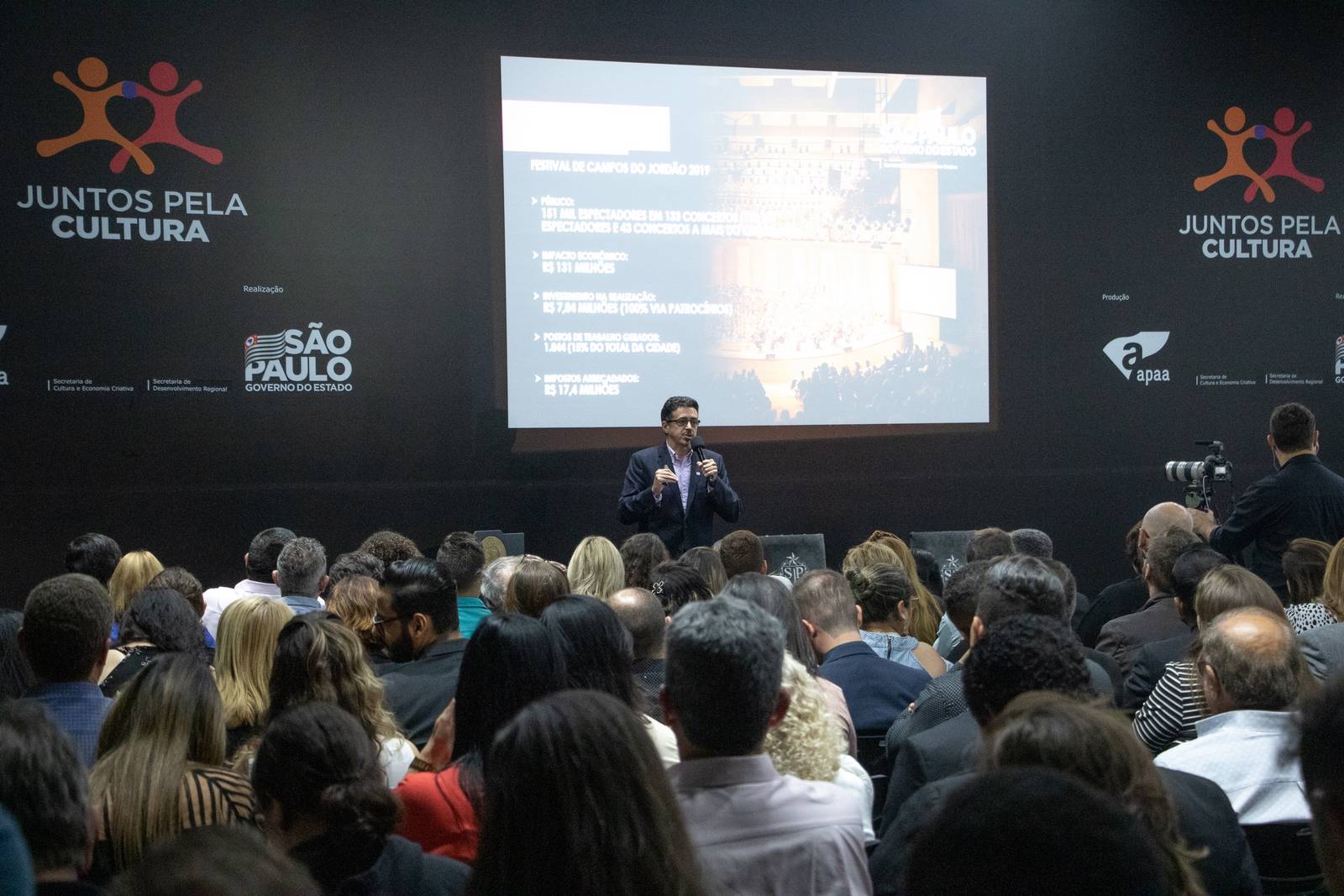 Caçapava participa de lançamento do Programa Juntos pela Cultura, do Governo do Estado de São Paulo