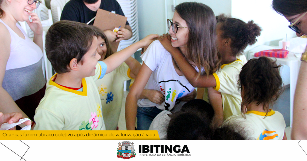 Ibitinga: CRAS envolve crianças em dinâmica de valorização à vida