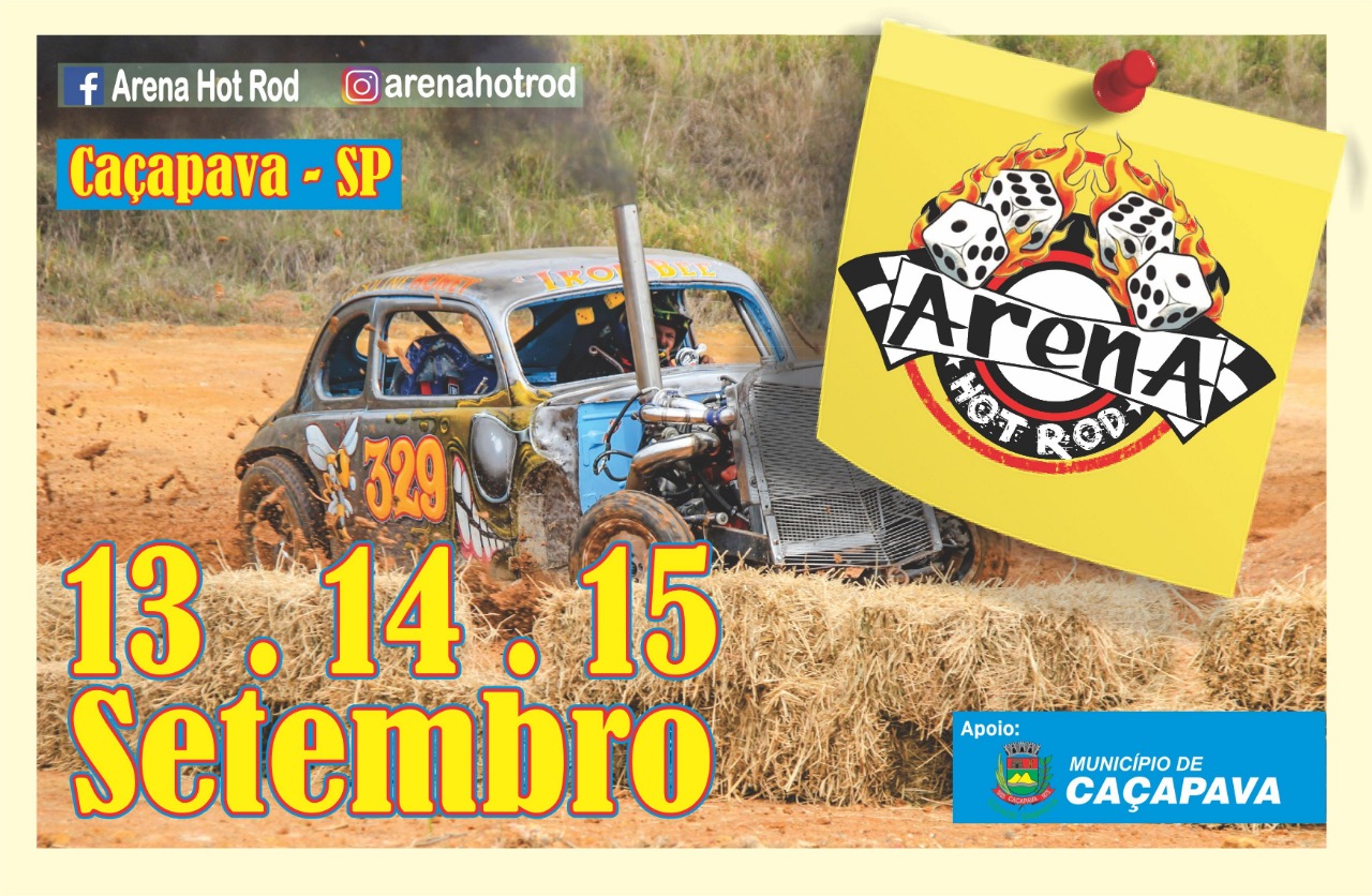 Caçapava sedia segunda edição do Arena Hot Rod