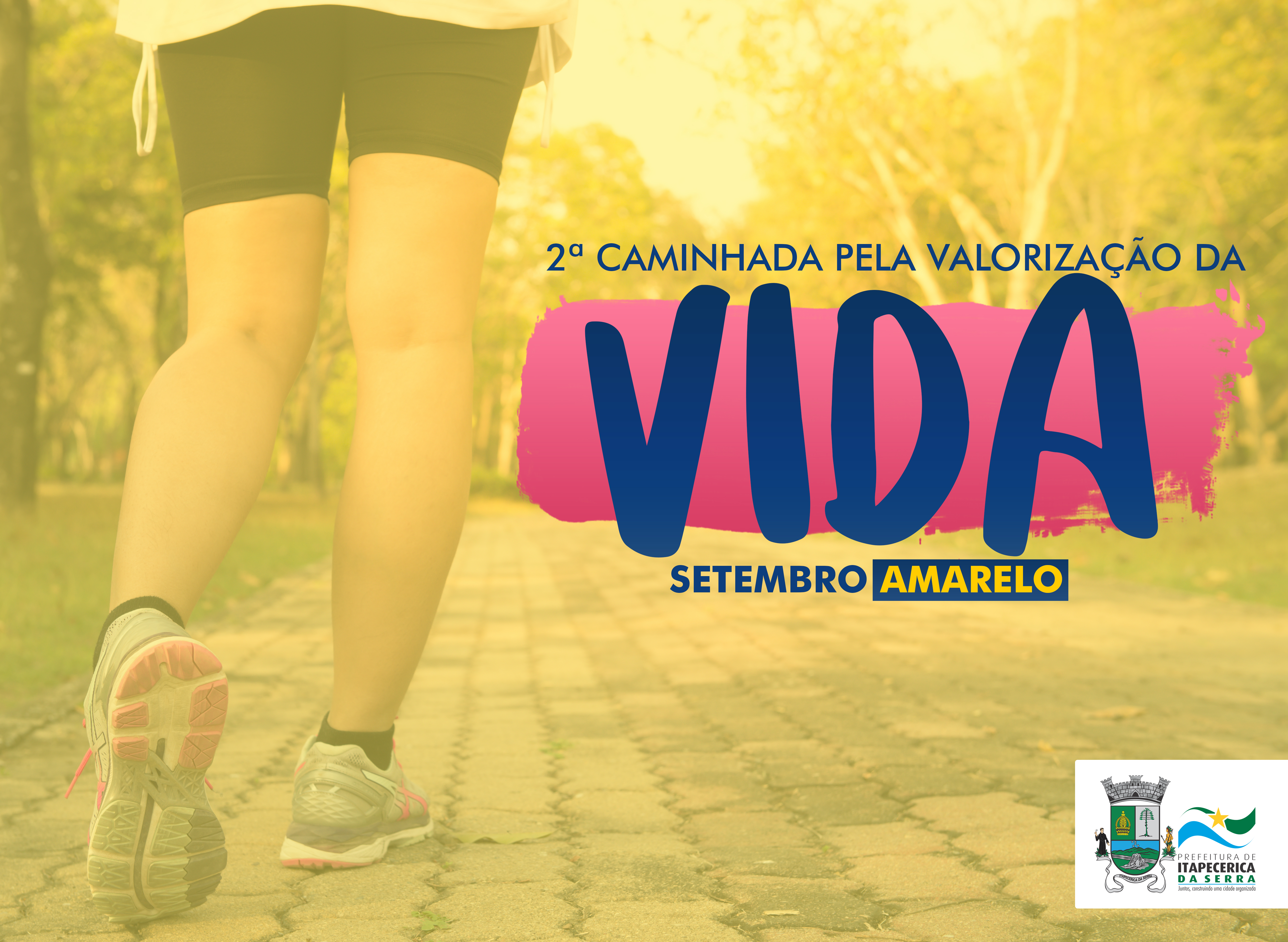 Domingo tem Caminhada pela Valorização da Vida no Centro de Itapecerica