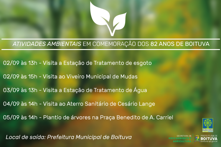 PRAÇA DE BOITUVA RECEBERÁ PLANTIO DE ÁRVORES