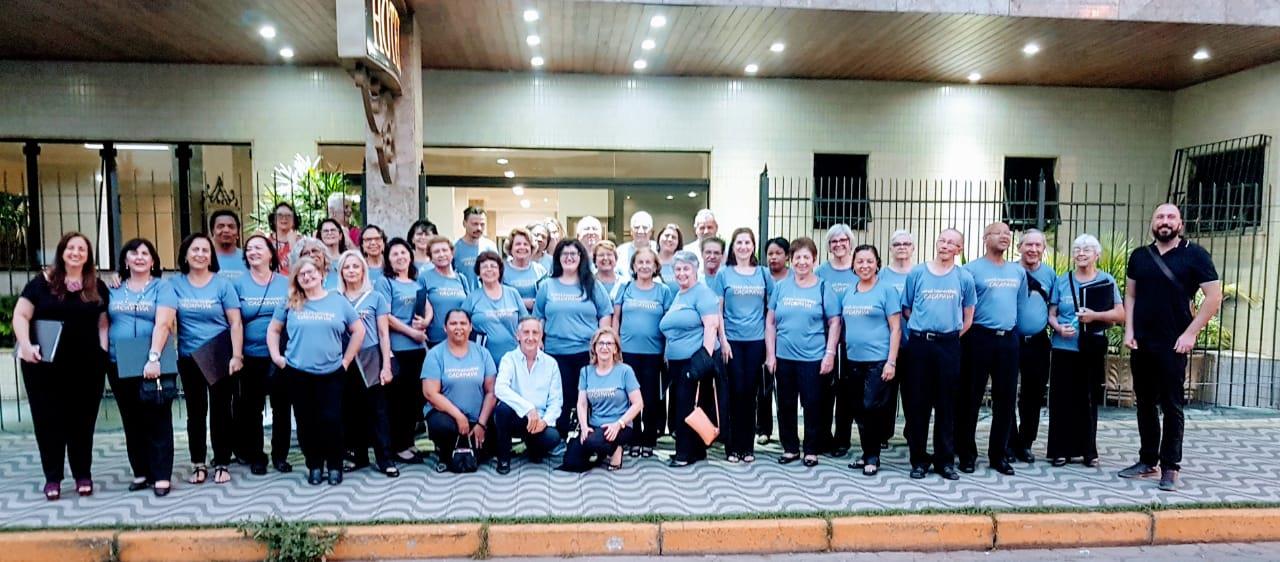Coral Municipal de Caçapava se apresenta no GAMT nesta sexta-feira (4)