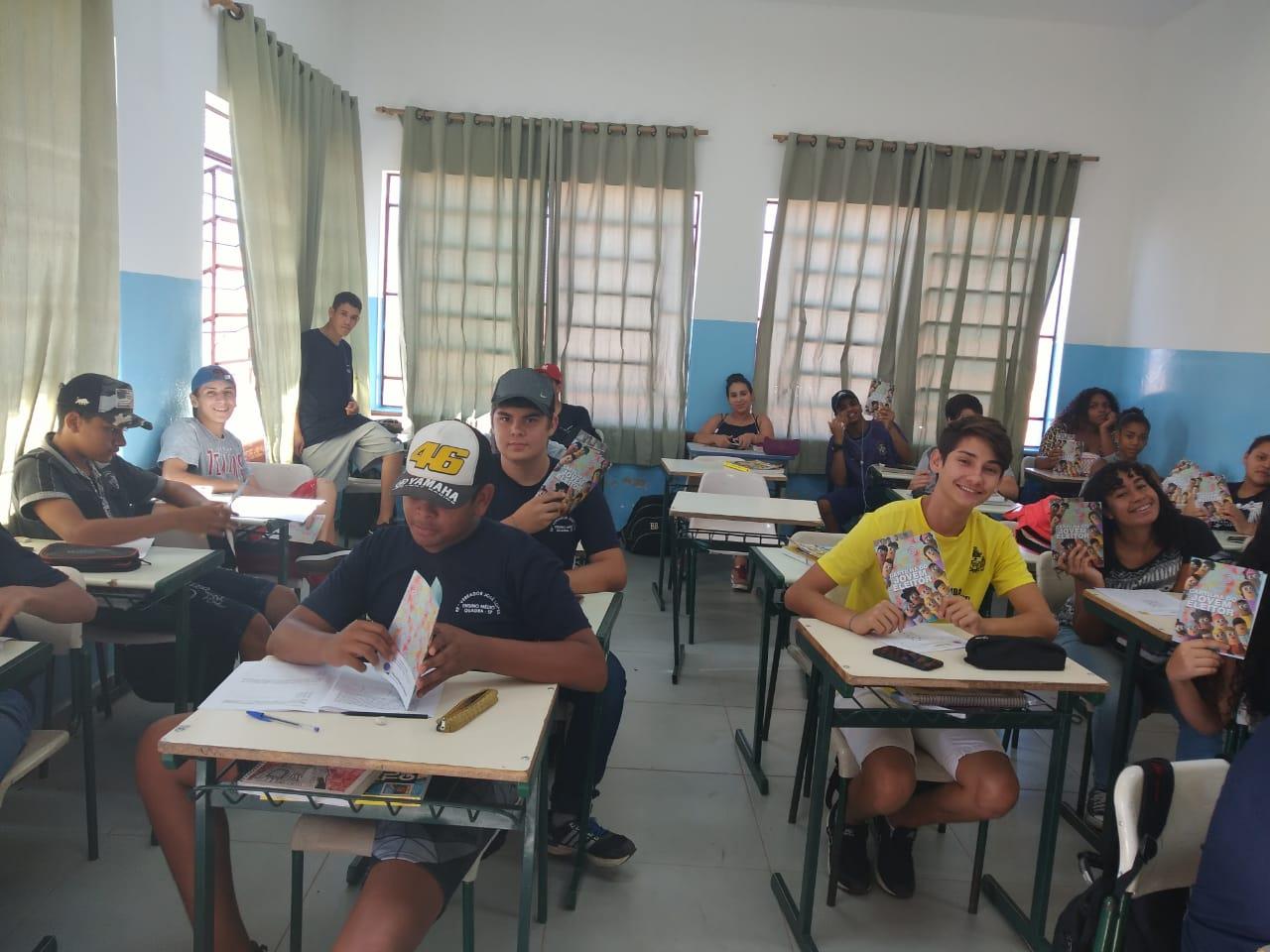 QUADRA REALIZA PROJETO DO JOVEM ELEITOR PARA OS JOVENS