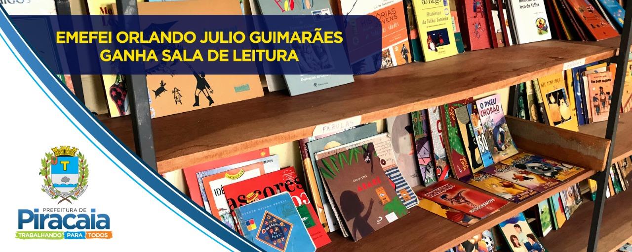 Escola da rede municipal ganha sala de leitura