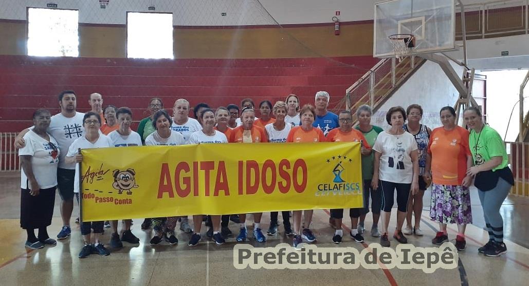 Agita Idoso – Gincana da Amizade no Ginásio Poliesportivo Antônio Menocci