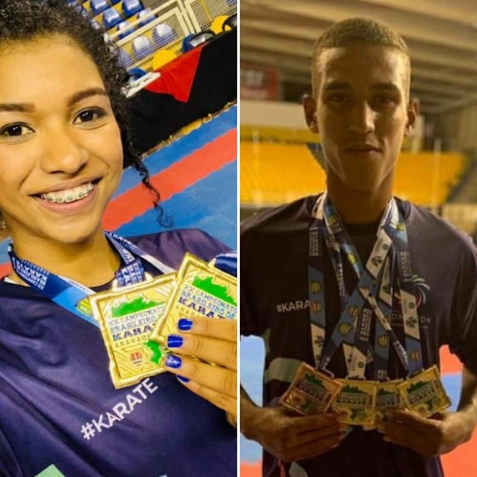 ATLETAS DE TAQUARITINGA NA SELEÇÃO BRASILEIRA DE KARATÊ