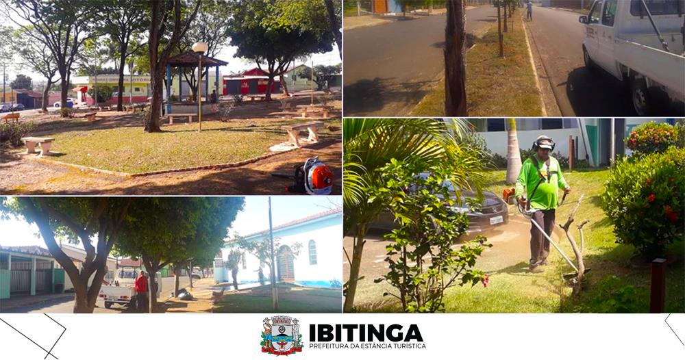 Prefeitura realiza serviços públicos de roçagem em diversos bairros