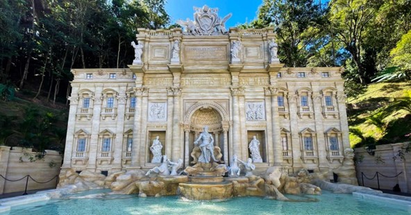 Fontana Di Trevi em Serra Negra