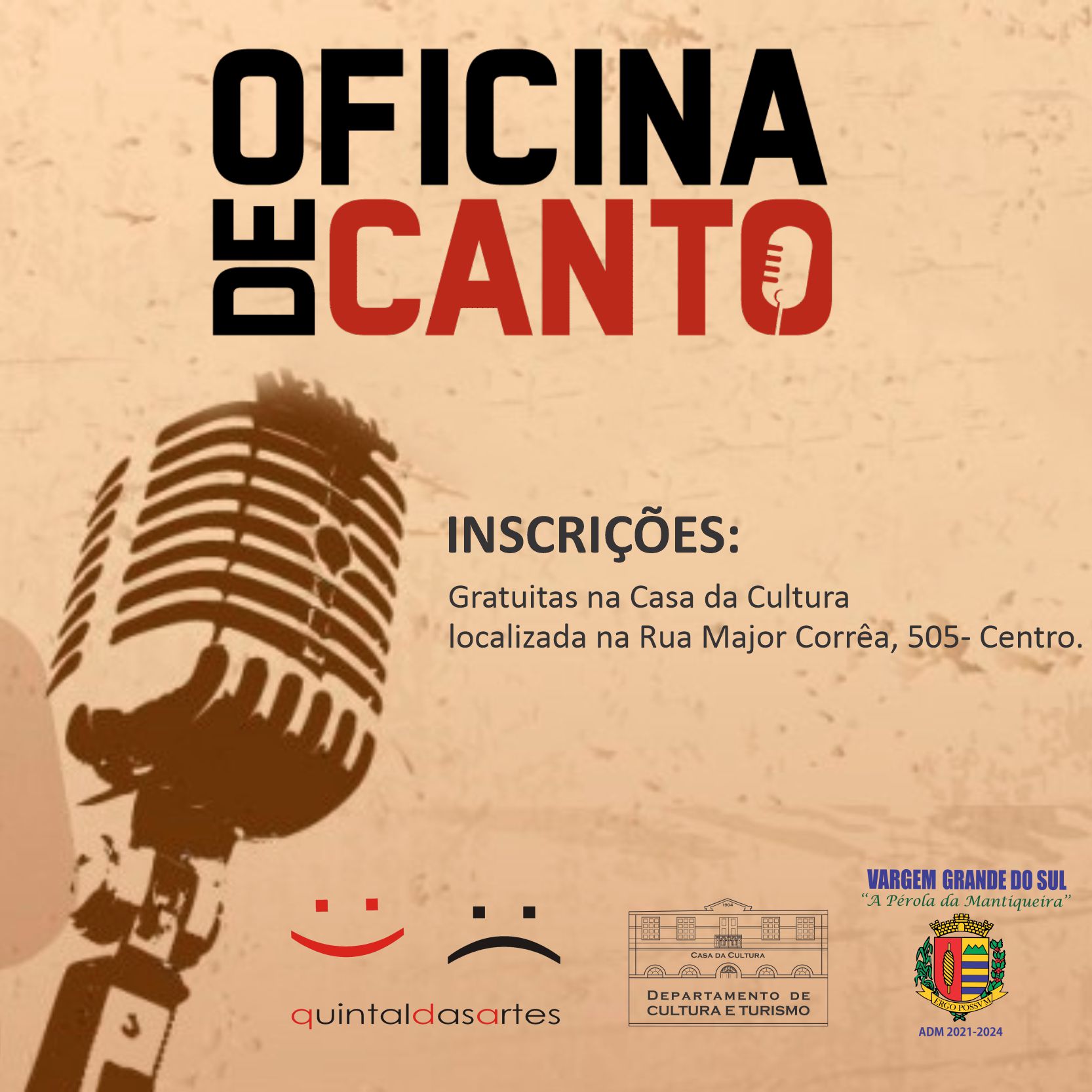 Aulas de Canto Gratuitas