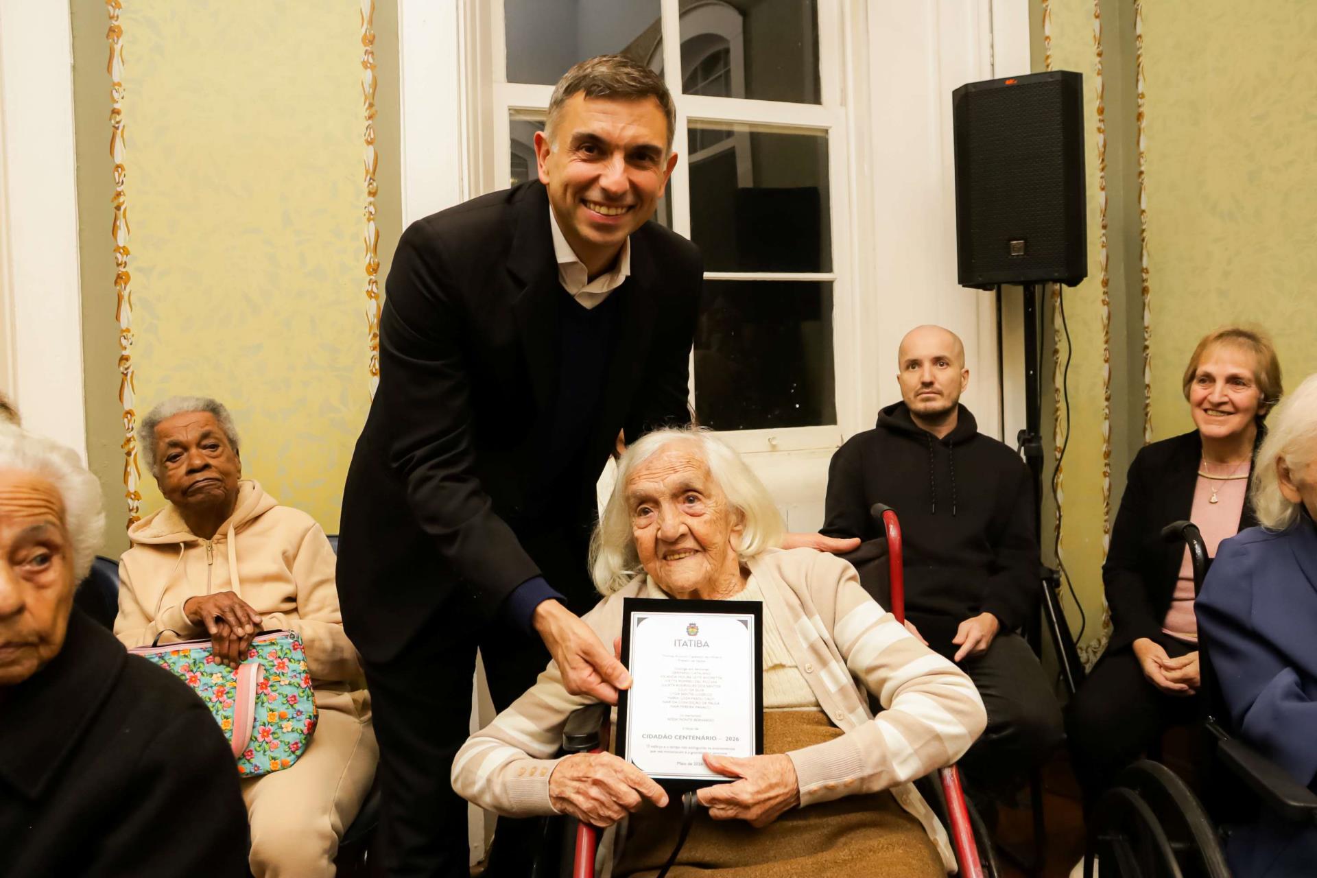 Centenários placa Nair Panacci - crédito Paulo Akio PMI
